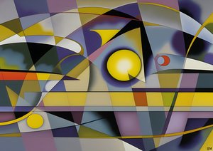 Abstract: Silver-Yellow Curve 9