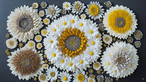 Mandala: Chamomile-Matricaria Elements 02