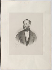 Bach by Josef Kriehuber