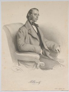 H. Bonitz by Josef Kriehuber