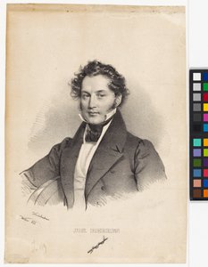 Josef Berres by Josef Kriehuber