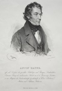 Portrait of Dr. Anton Hayne by Josef Kriehuber