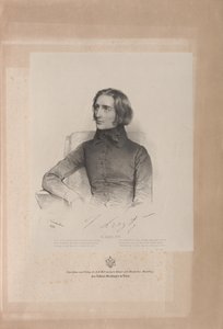 Portrait of Franz Liszt