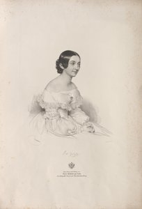 Portrait of the Opera Singer Rita Gabussi