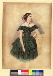 Violetta von Schmerling, née Bienerth by Josef Kriehuber