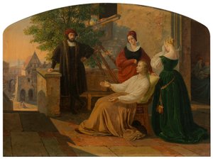 The Final Moments of Lucas van Leyden by Josef Mánes