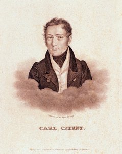 Portrait of Carl Czerny by Josef Nikolaus Kriehuber