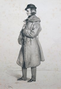 Portrait of Franz Liszt by Josef Nikolaus Kriehuber