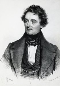 Portrait of Johann Nepomuk Eduard Ambrosius Nestroy