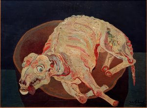 Slaughtered Lamb by Josef Scharl