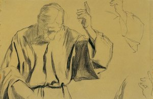 Drapery Study for the Painting 
