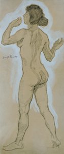 Nude Back, Head to the Left by Josef Wawra