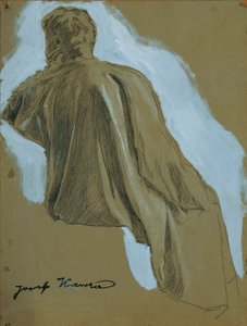Seated Man (Drapery Study)