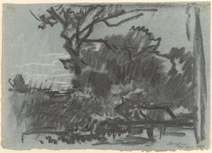 Forest Scene by Josef Wenglein