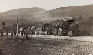Military vehicles in Hermag by Josef Zohles