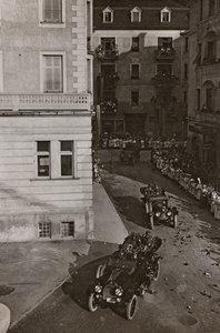 Military vehicles in Villac by Josef Zohles