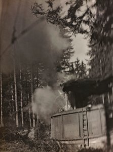 A mortar Morser in action by Josef Zohles