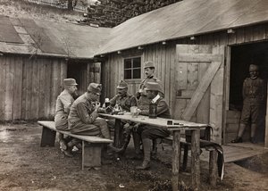 Soldiers During a Break by Josef Zohles