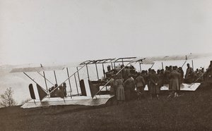My World War - Memories of the South-Western Front in Carinthia, Italy, Trentino-Alto Adige: Austrian Soldiers and Plane by Josef Zohles
