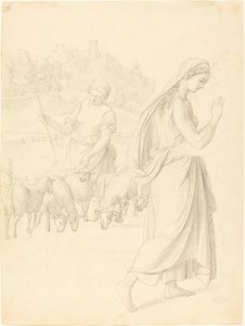 The Meeting of Jacob and Rachel by Josef von Führich