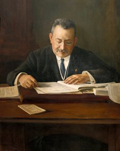 Portrait of Enric Prat de la Riba (1870-1917), Catalan Nationalist Politician
