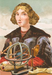 Nicolaus Copernicus by Josep or Jose Planella Coromina