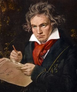 1 ECU - Ludwig van Beethoven - Vergoldet - 1995 (Gebraucht) in Dietikon