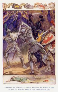 Illustration for Sir Knight of the Splendid Way