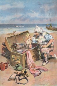 Robinson Crusoe: I examine the chests