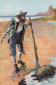 Robinson Crusoe: I Find a Turtle