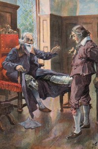 Robinson Crusoe: My father gives me excellent counsel by Joseph (after) Finnemore