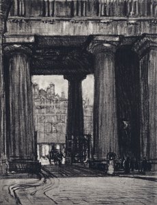 Euston Station by Joseph (after) Pennell
