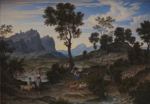 Landscape from Civitella near Olevano