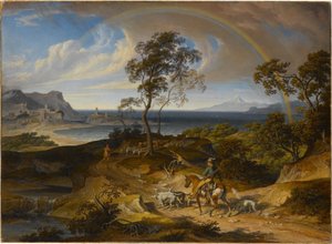 Landscape after a Thunderstorm by Joseph Anton Koch