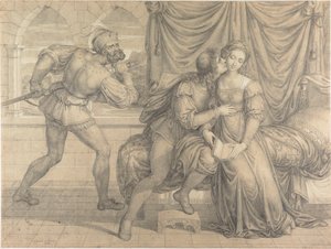 Paolo and Francesca, Surprised by Gianciotto Malatesta