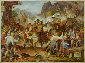 Tyrolean Militia by Joseph Anton Koch