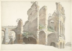 The Colosseum in Rome by Joseph August Knip