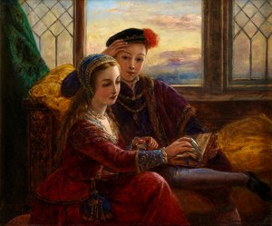 Edward VI and Lady Jane Grey by Joseph Bouvier