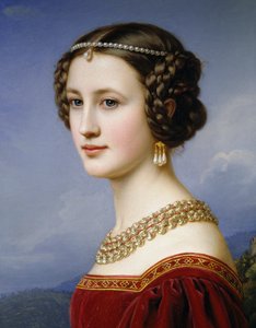 Portrait of Cornelia Vetterlein by Joseph Carl Stieler