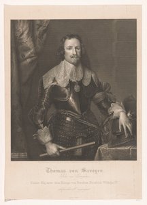 Portrait of Francesco Tommaso of Savoy, Prince of Carignano by Joseph Caspar