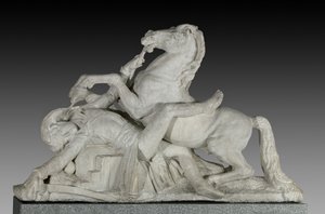 The death of General Louis Charles Antoine Desaix at the Battle of Marengo on June 14, 1800 by Joseph Chinard