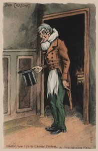 Bob Cratchit, A Christmas Carol by Joseph Clayton  Clarke