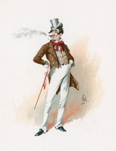 Dick Swiveller, illustration from 