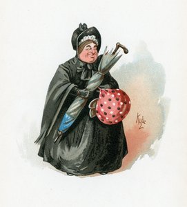 Mrs. Gamp, Illustration from 