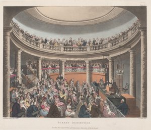Surrey Institution, September 1, 1809 by Joseph Constantine Stadler