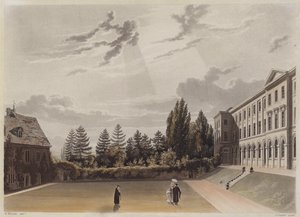 Worcester College, Oxford by Joseph Constantine Stadler