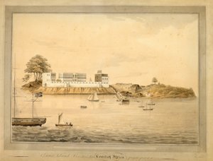 View of Bance Island, Sierra Leone, Africa, c.1805 by Joseph Corry