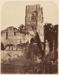 Fountains Abbey. The Church and Chapter House by Joseph Cundall