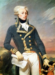 Lafayette - portrait by J. Court by Joseph Desire Court