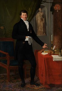 Portrait of Baron Charles-Louis de Keverberg de Kessel by Joseph Ducq